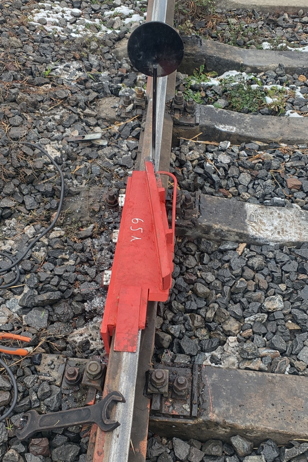 БАШМАК СБРАСЫВАЮЩИЙ КОЛЕСОСБРАСЫВАТЕЛЬ КСБ-Р РУЧНОЙ