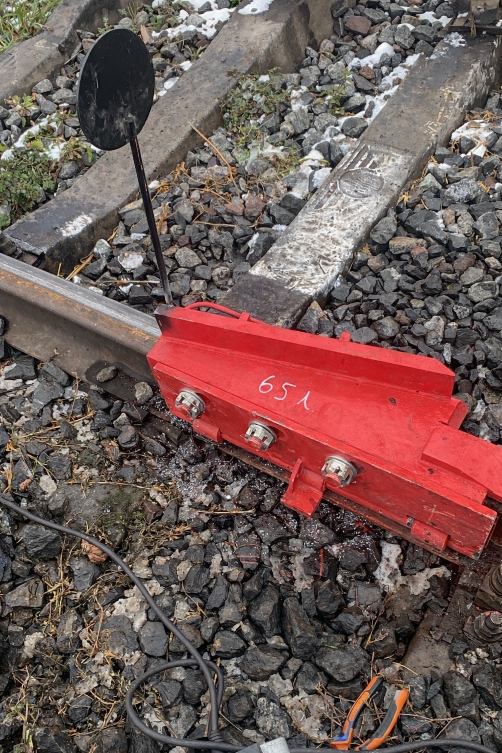 БАШМАК СБРАСЫВАЮЩИЙ КОЛЕСОСБРАСЫВАТЕЛЬ КСБ-Р РУЧНОЙ