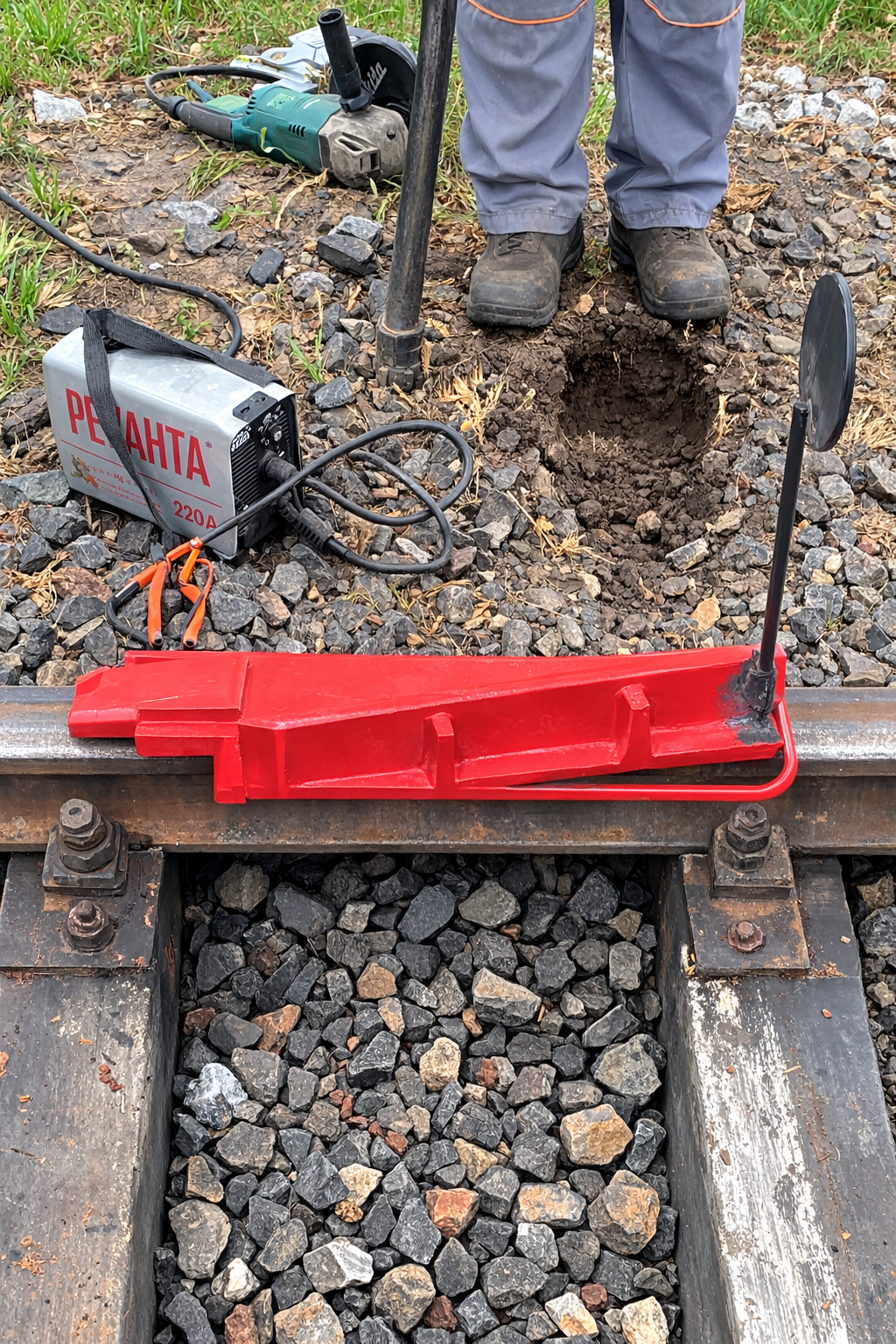 БАШМАК СБРАСЫВАЮЩИЙ КОЛЕСОСБРАСЫВАТЕЛЬ КСБ-Р РУЧНОЙ