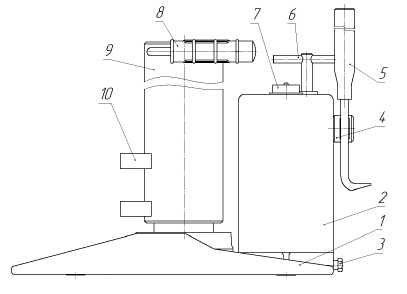 ДОМКРАТ ПУТЕВОЙ ГИДРАВЛИЧЕСКИЙ ДПГ-10/200