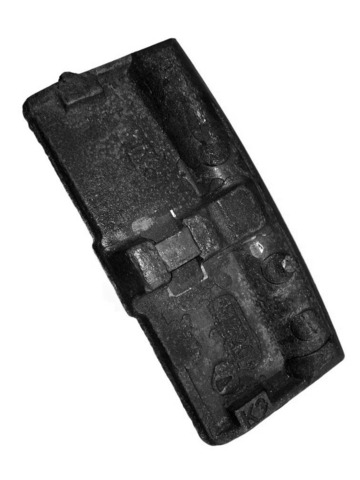 КОЛОДКА ТОРМОЗНАЯ ЛОКОМОТИВНАЯ ГРЕБНЕВАЯ ТИП "М"