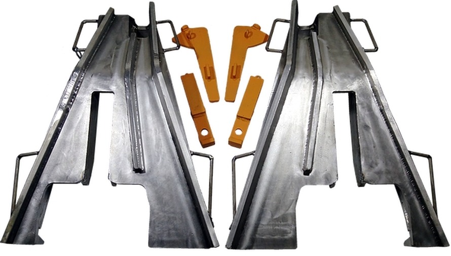 Башмак титановый накаточный сварной универсальный "лягушка" проект 495ТС