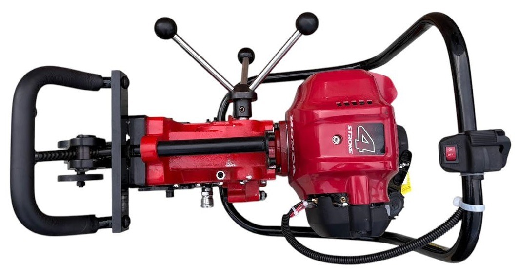 РЕЛЬСОСВЕРЛИЛЬНЫЙ СТАНОК СТР-5 ZDM (ДВИГАТЕЛЬ HONDA)