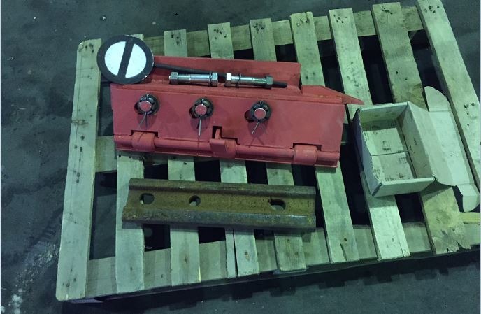 БАШМАК СБРАСЫВАЮЩИЙ КОЛЕСОСБРАСЫВАТЕЛЬ КСБ-Р РУЧНОЙ