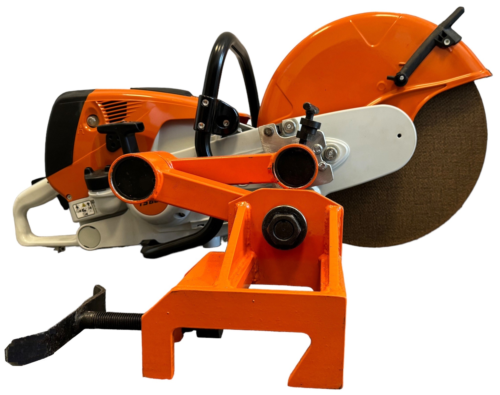 СТАНОК РЕЛЬСОРЕЗНЫЙ РРШ-80М (ДВИГАТЕЛЬ ШТИЛЬ - ГЕРМАНИЯ, ОДНОСТОРОННИЙ ЗАХВАТ СТАЛЬНОЙ)