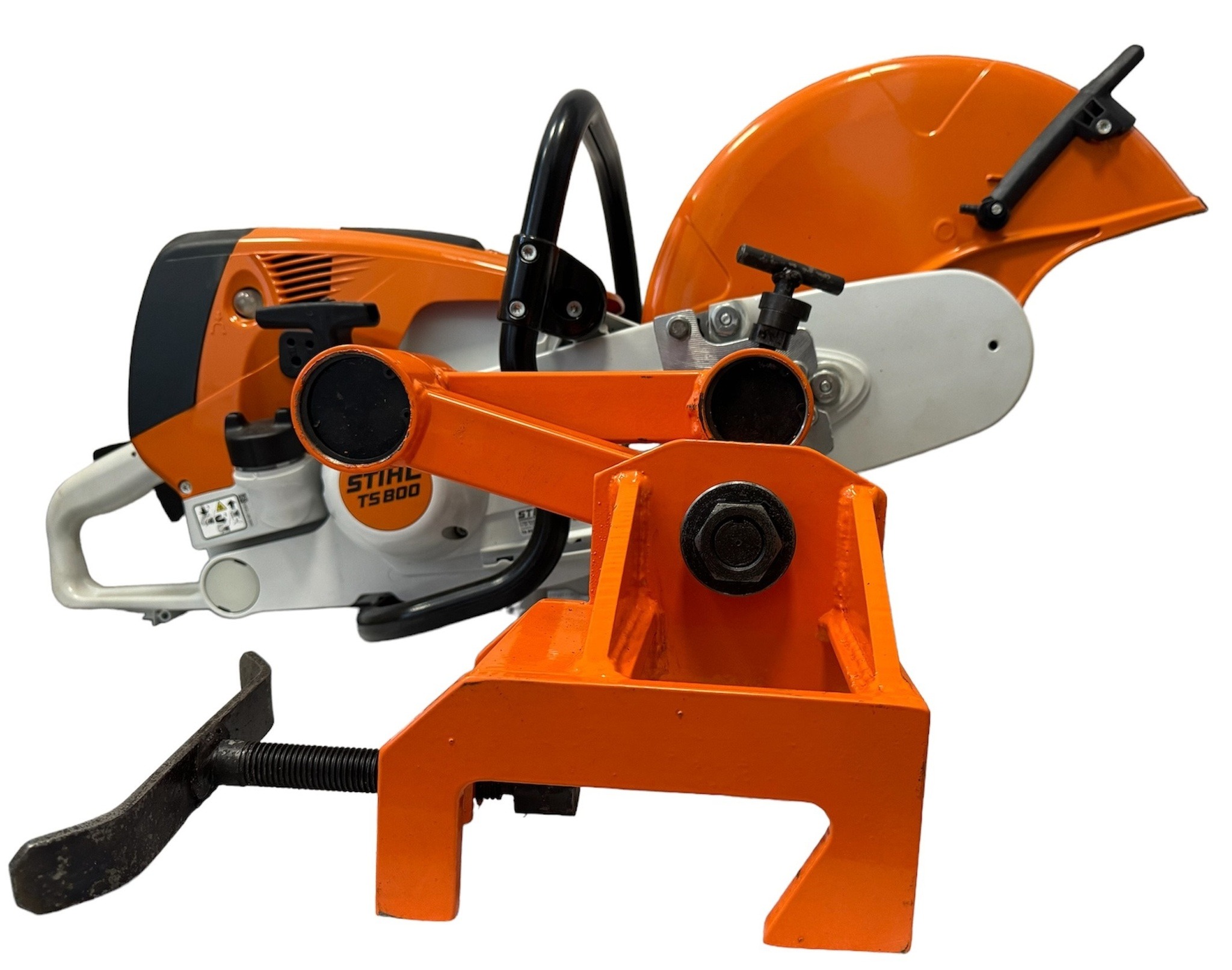 СТАНОК РЕЛЬСОРЕЗНЫЙ РРШ-80М (ДВИГАТЕЛЬ ШТИЛЬ - ГЕРМАНИЯ, ОДНОСТОРОННИЙ ЗАХВАТ СТАЛЬНОЙ)